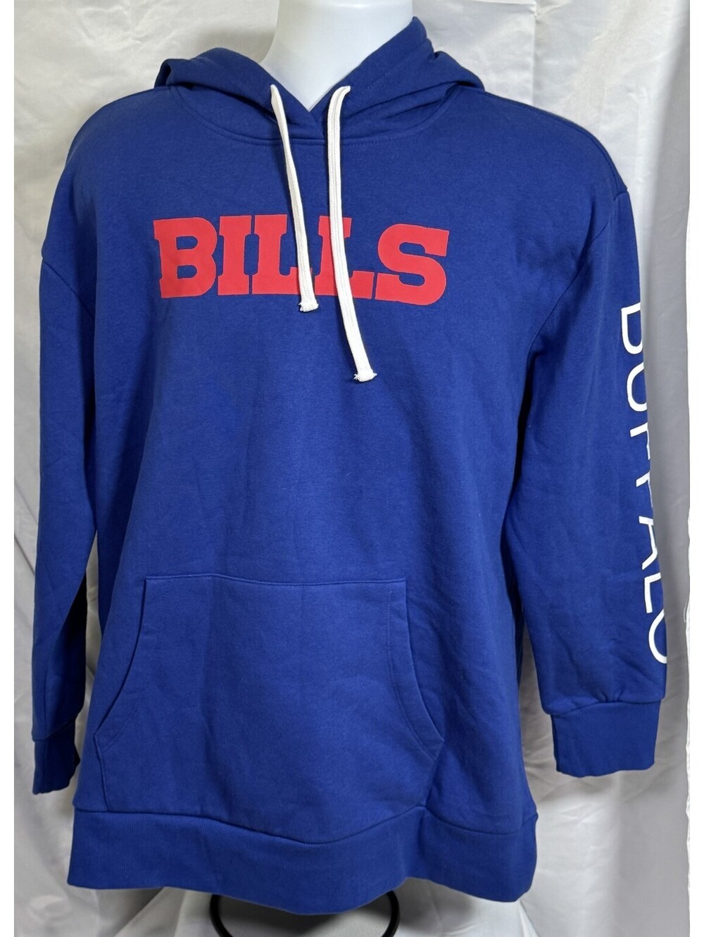 Buffalo Bills Extra Inning Pullover Hoodie Blue G-III Women's XL NEW NWT